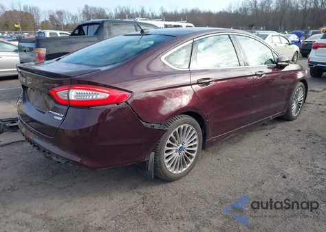 2013 Ford Fusion Titanium z USA, uszkodzony, nr VIN 3FA6P0K93DR115611